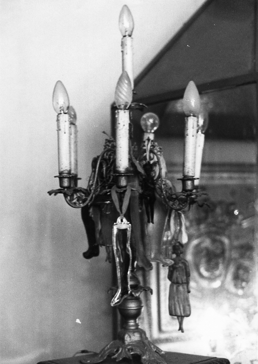 candelabro - bottega campana (sec. XX)