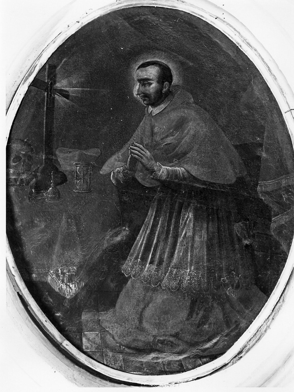 San Carlo Borromeo (dipinto) - ambito francese (fine sec. XVII)