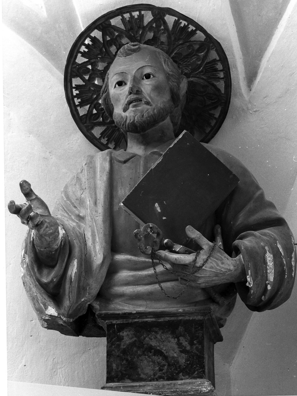 San Pietro Apostolo (scultura) - bottega napoletana (prima metà sec. XIX)