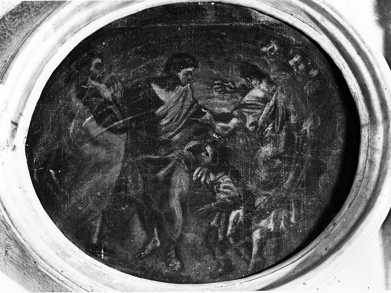 Giuseppe venduto dai fratelli (dipinto) - ambito napoletano (prima metà sec. XVIII)