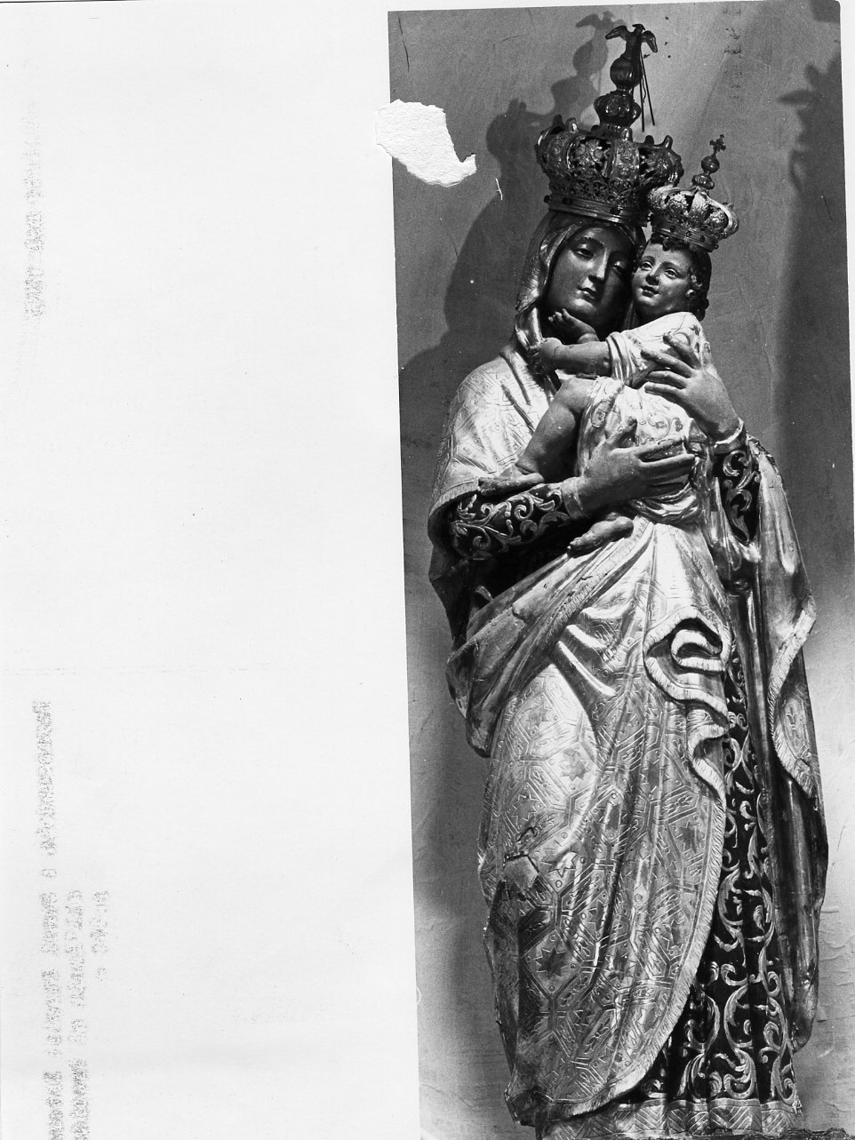Madonna con Bambino (statua) - bottega napoletana (seconda metà sec. XVII)