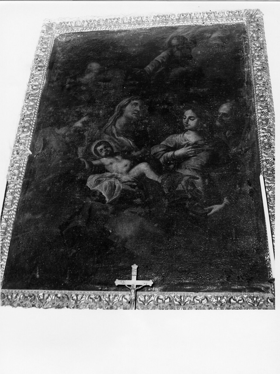 Sacra Famiglia con Sant'Anna (dipinto) - ambito napoletano (seconda metà sec. XVII)