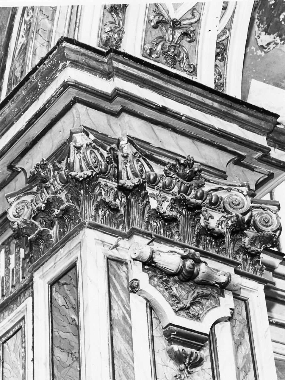 decorazione plastica, insieme - bottega napoletana (sec. XVIII)