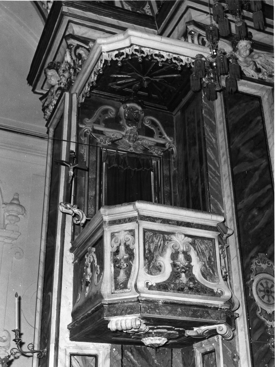 pulpito - bottega napoletana (metà sec. XVIII)