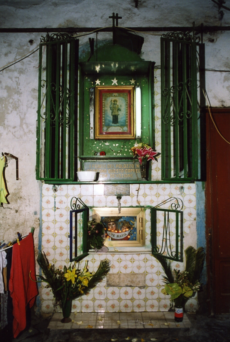 Sant'Antonio da Padova (edicola) - bottega campana (sec. XX)