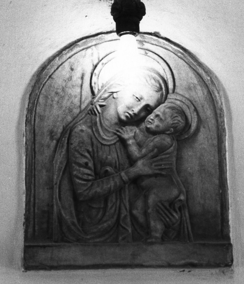 Madonna con Bambino (edicola) - bottega campana (sec. XX)