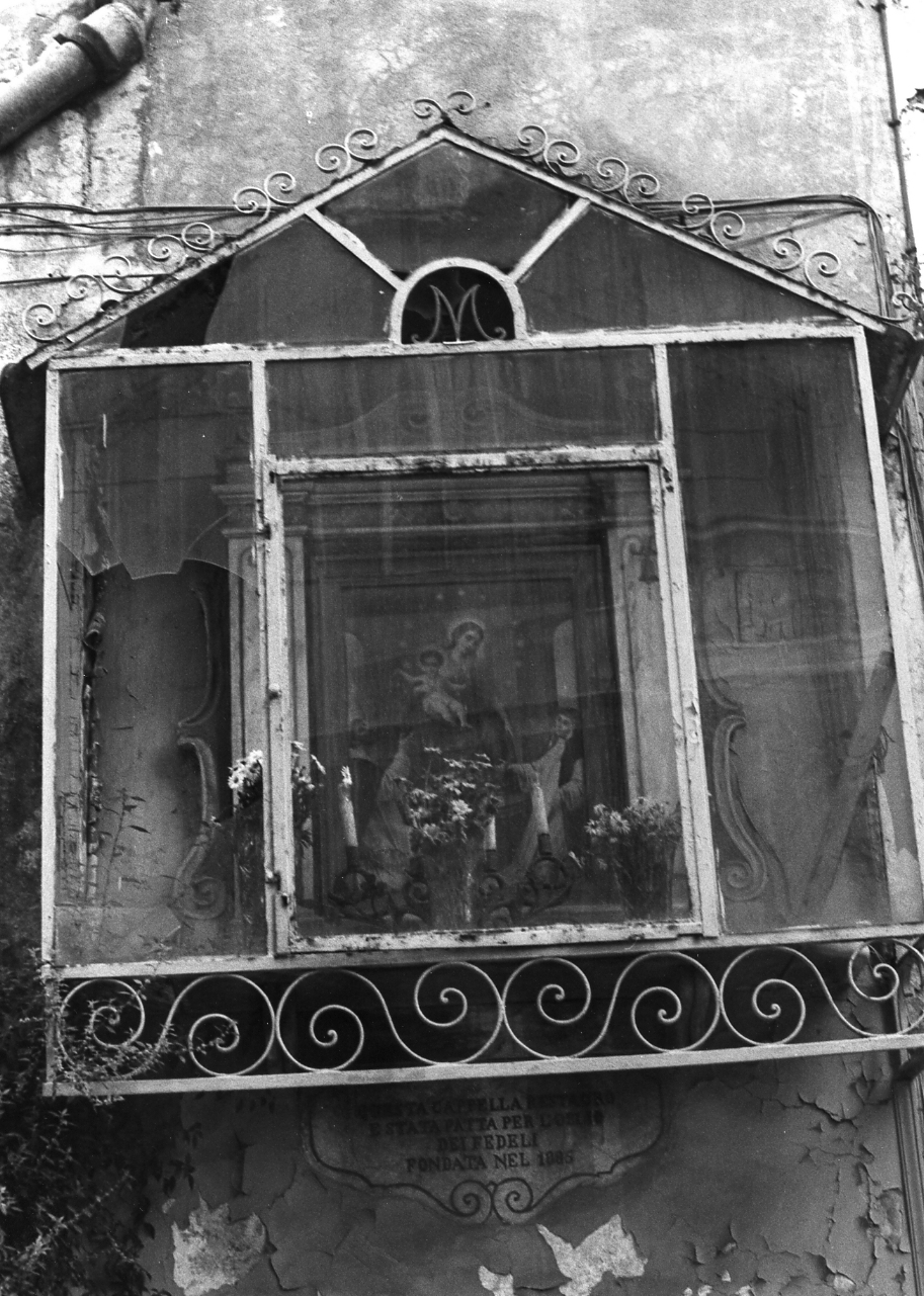 Madonna (edicola) - bottega campana (sec. XX)