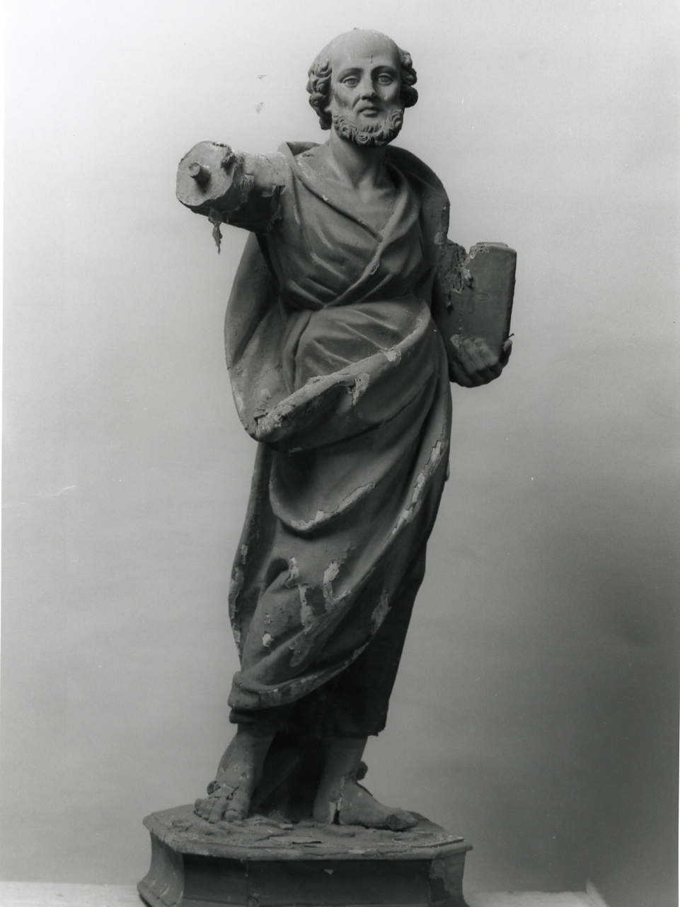 San Pietro Apostolo (scultura) - bottega napoletana (prima metà sec. XIX)