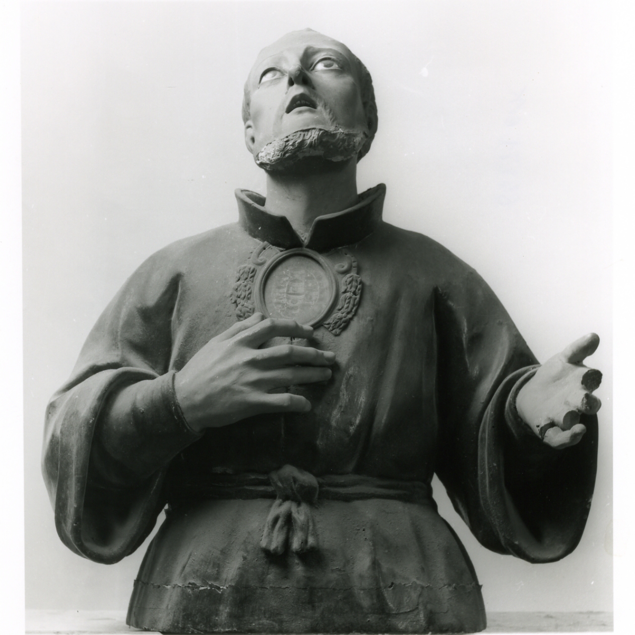 SAN GAETANO DA THIENE (RELIQUIARIO) - AMBITO NAPOLETANO (Prima metà sec. XVIII)