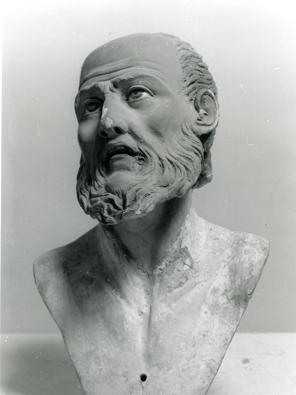 San Filippo Neri (statua, frammento) - bottega napoletana (fine sec. XIX)