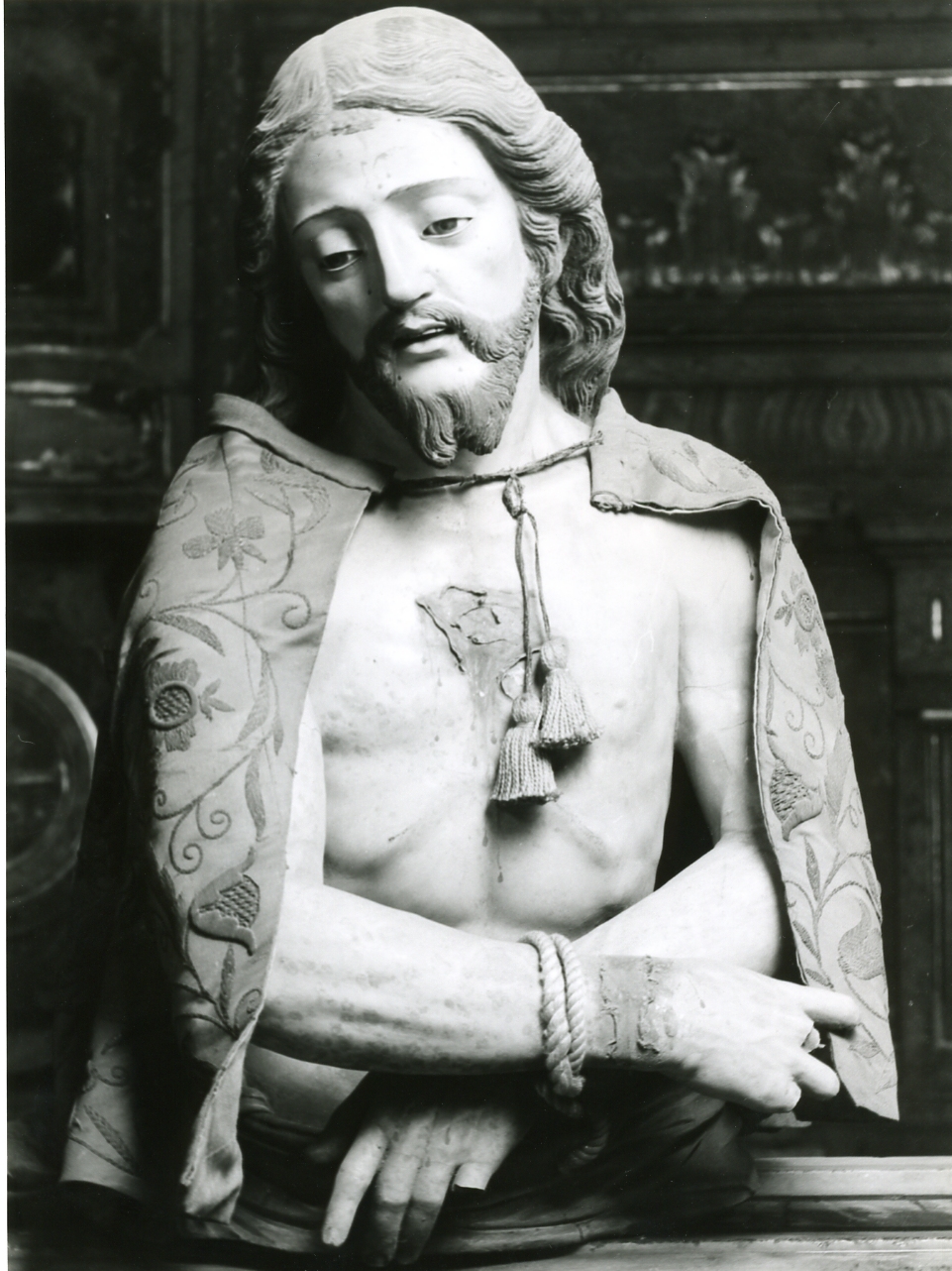 ECCE HOMO (BUSTO) - AMBITO NAPOLETANO (Metà sec. XIX)