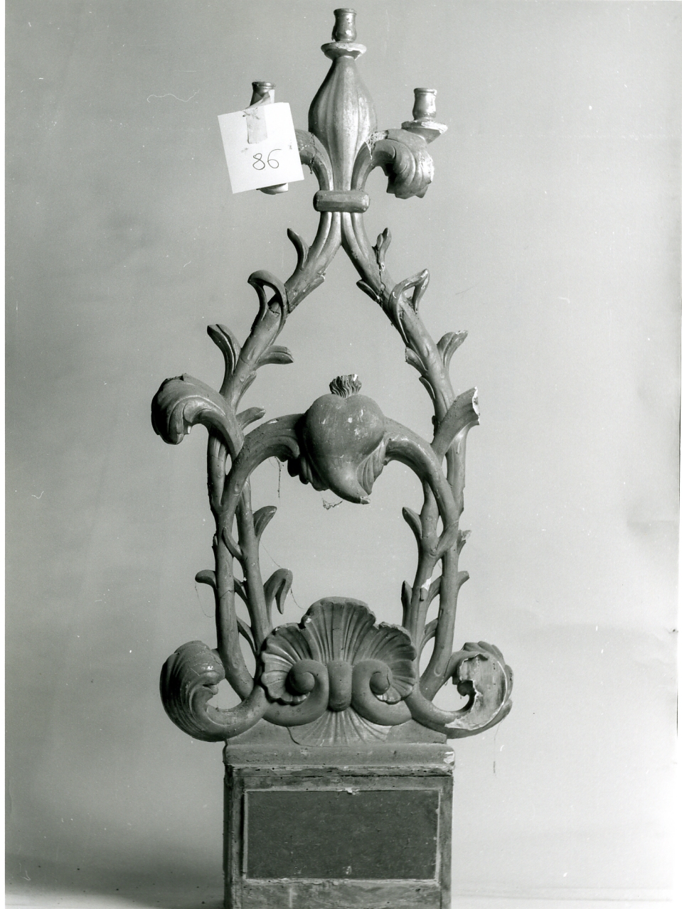 TRONETTO PER ESPOSIZIONE EUCARISTICA, SERIE - manifattura napoletana (Seconda metà sec. XIX)