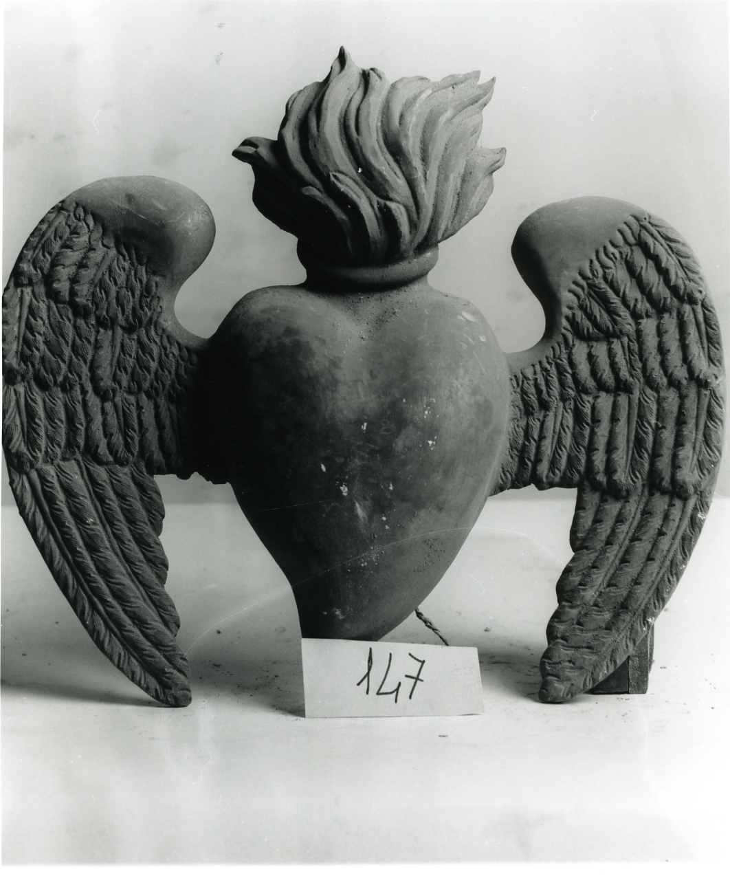 EMBLEMA DI CONFRATERNITA - manifattura napoletana (Seconda metà sec. XIX)