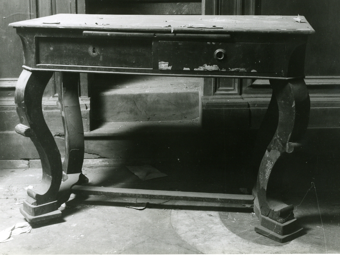 SCRIVANIA - manifattura napoletana (FINE sec. XIX)