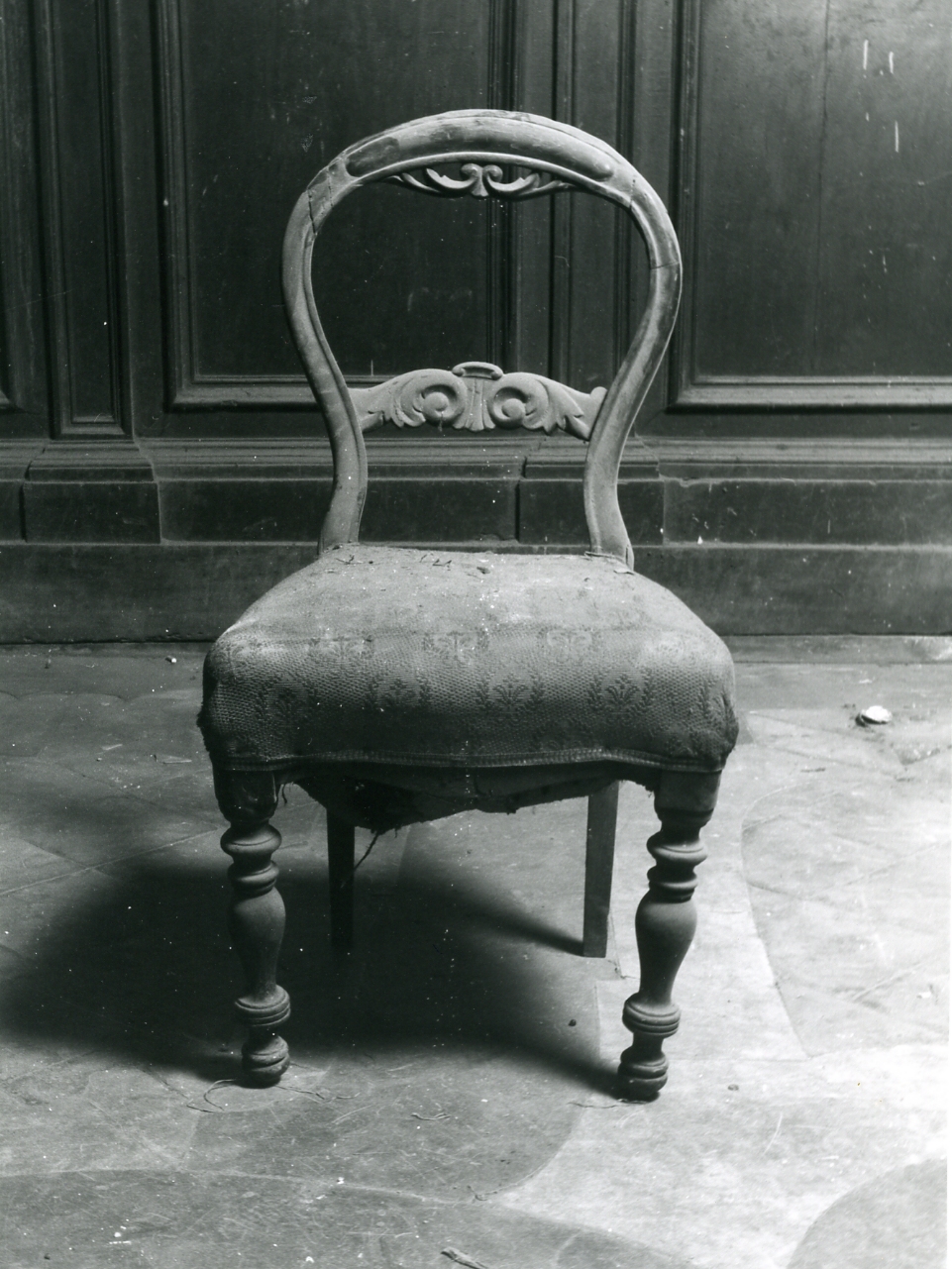 SEDIA - manifattura napoletana (FINE sec. XIX)