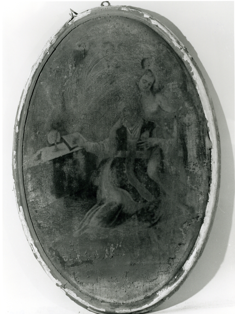 estasi di San Filippo Neri (dipinto) - ambito napoletano (seconda metà sec. XVIII)