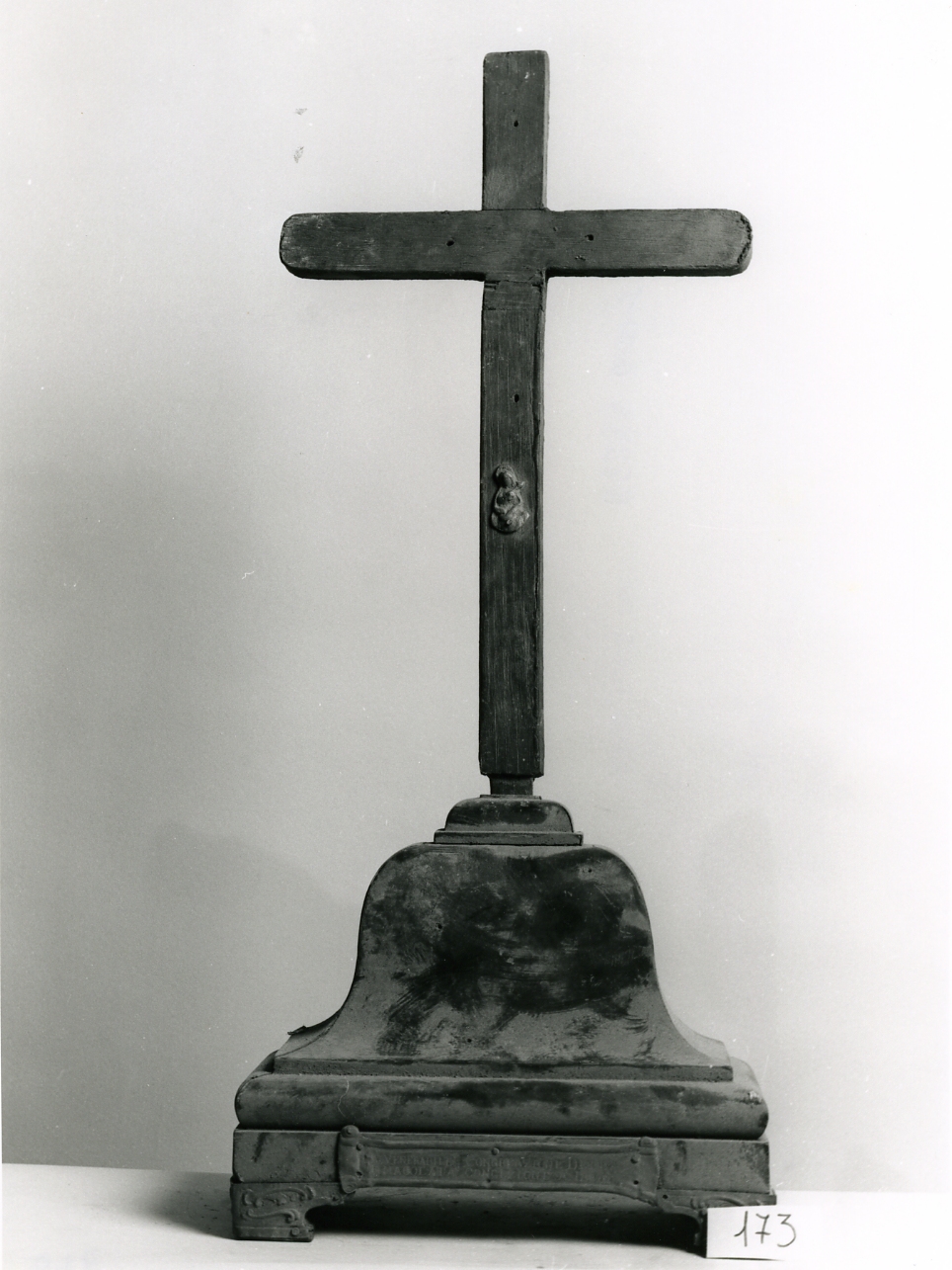 croce da tavolo - bottega napoletana (ultimo quarto sec. XVIII)
