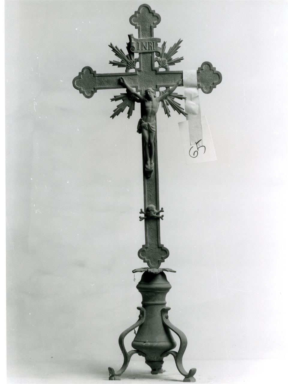 croce d'altare - bottega napoletana (inizio sec. XX)