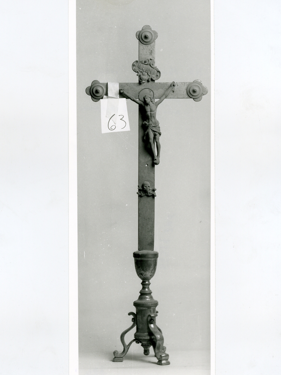 croce d'altare - bottega napoletana (inizio sec. XX)