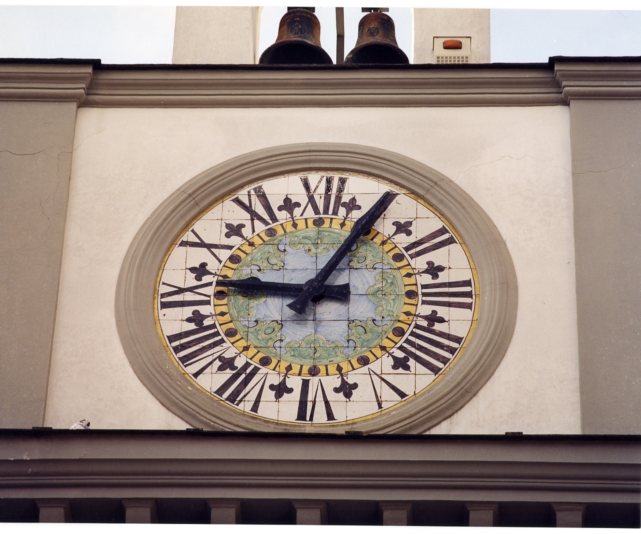 orologio - bottega napoletana (fine/inizio secc. XVIII/ XIX)