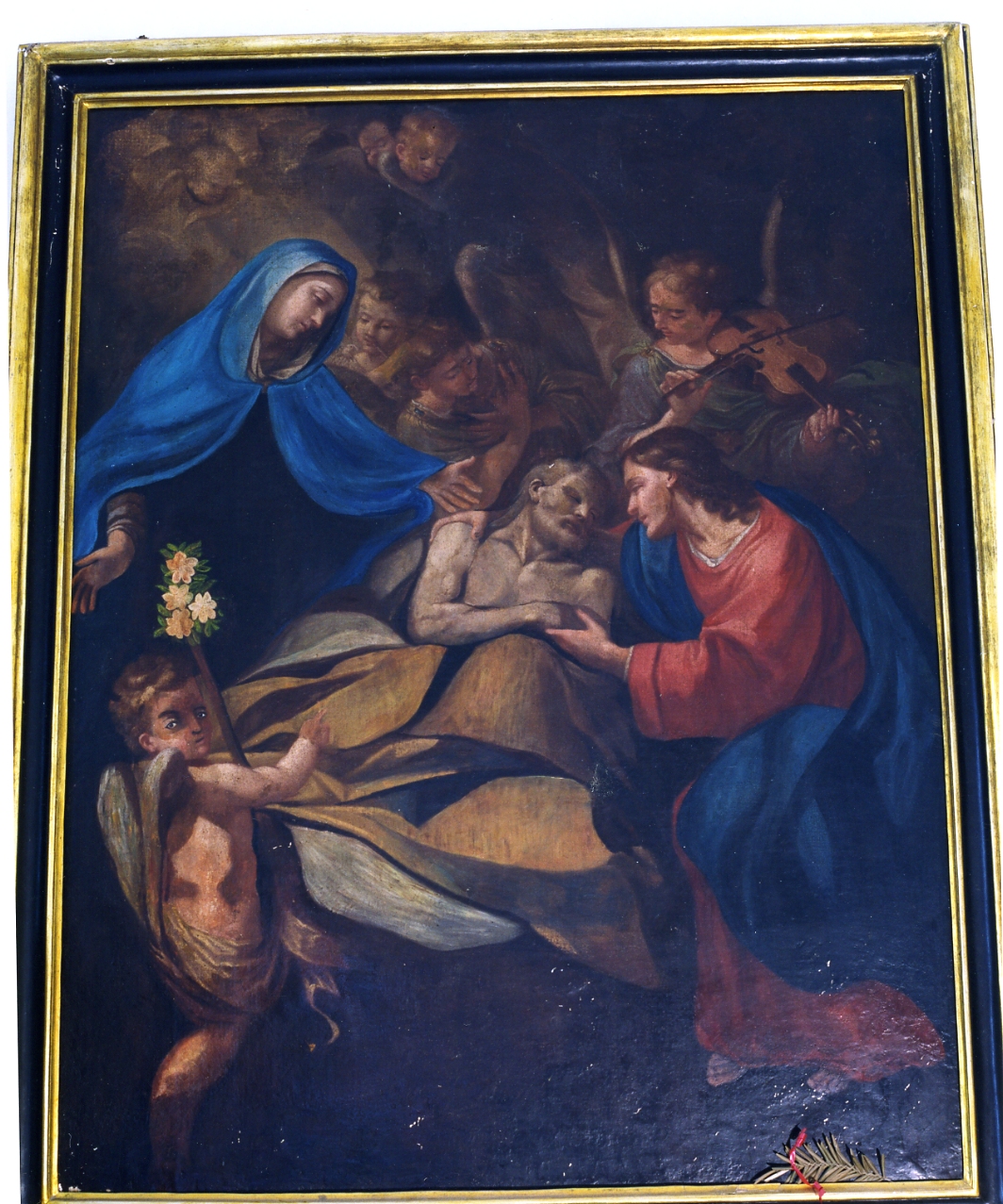 morte di San Giuseppe (dipinto) - ambito napoletano (seconda metà sec. XVIII)