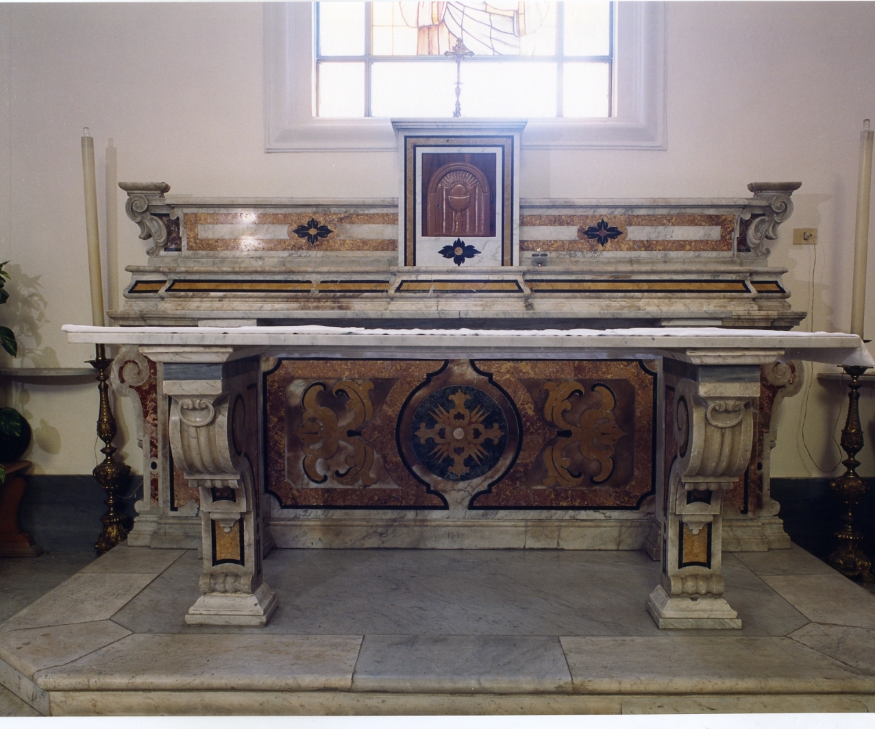 altare - bottega napoletana (sec. XVIII)