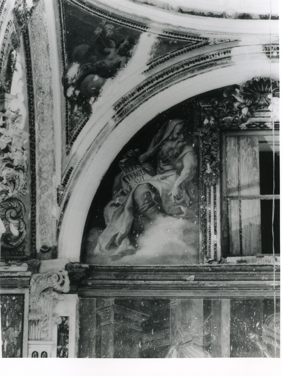 profeta (dipinto, elemento d'insieme) di Mazzanti Ludovico (sec. XVIII)