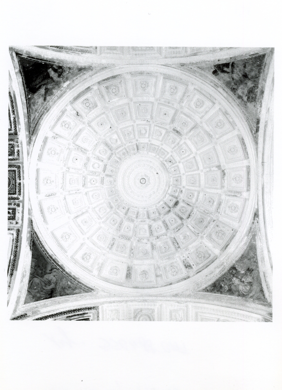 figura allegorica femminile (dipinto, serie) di Beinaschi Giovan Battista (cerchia) (ultimo quarto sec. XVII)