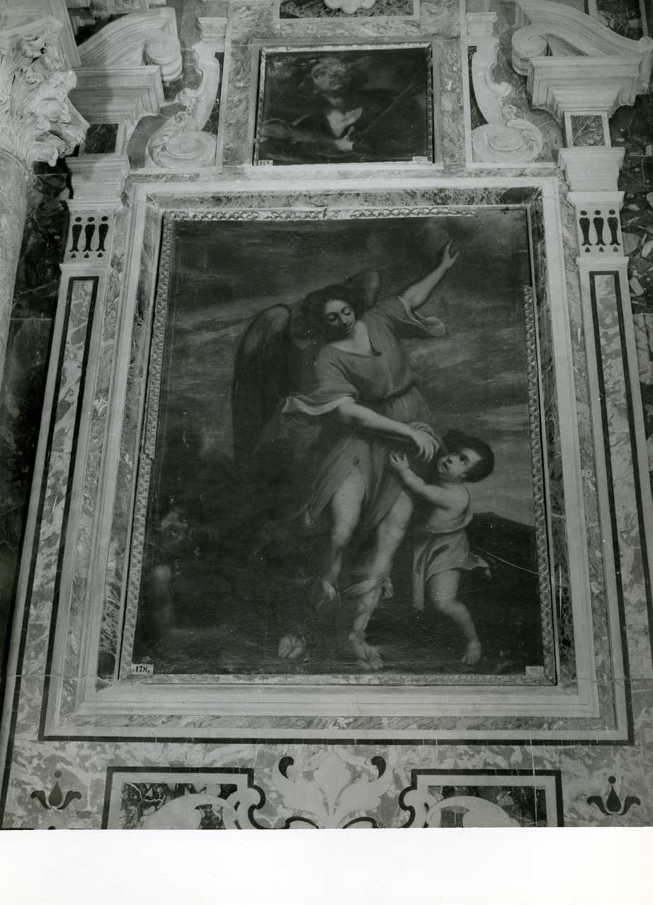 angelo custode (dipinto) di Petillo Domenico (metà sec. XVII)
