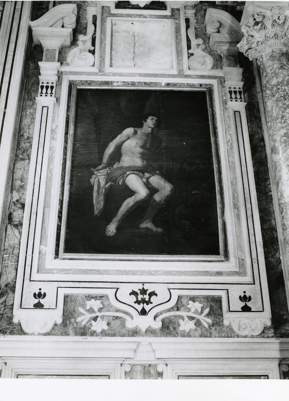 San Sebastiano (dipinto) di Stomer Matthias (sec. XVII)