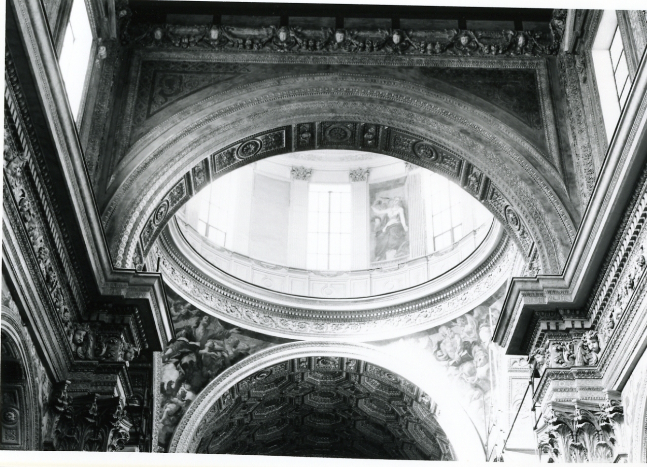 motivi decorativi vegetali (decorazione plastico-pittorica) di Di Bartolomeo Dionisio, Lazzari Jacopo (prima metà sec. XVII)