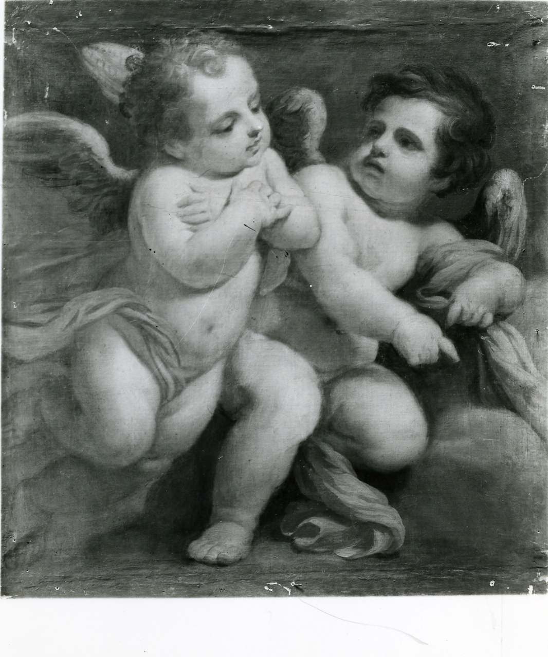 putti (dipinto) di Morandi Giovanni Maria (seconda metà sec. XVII)