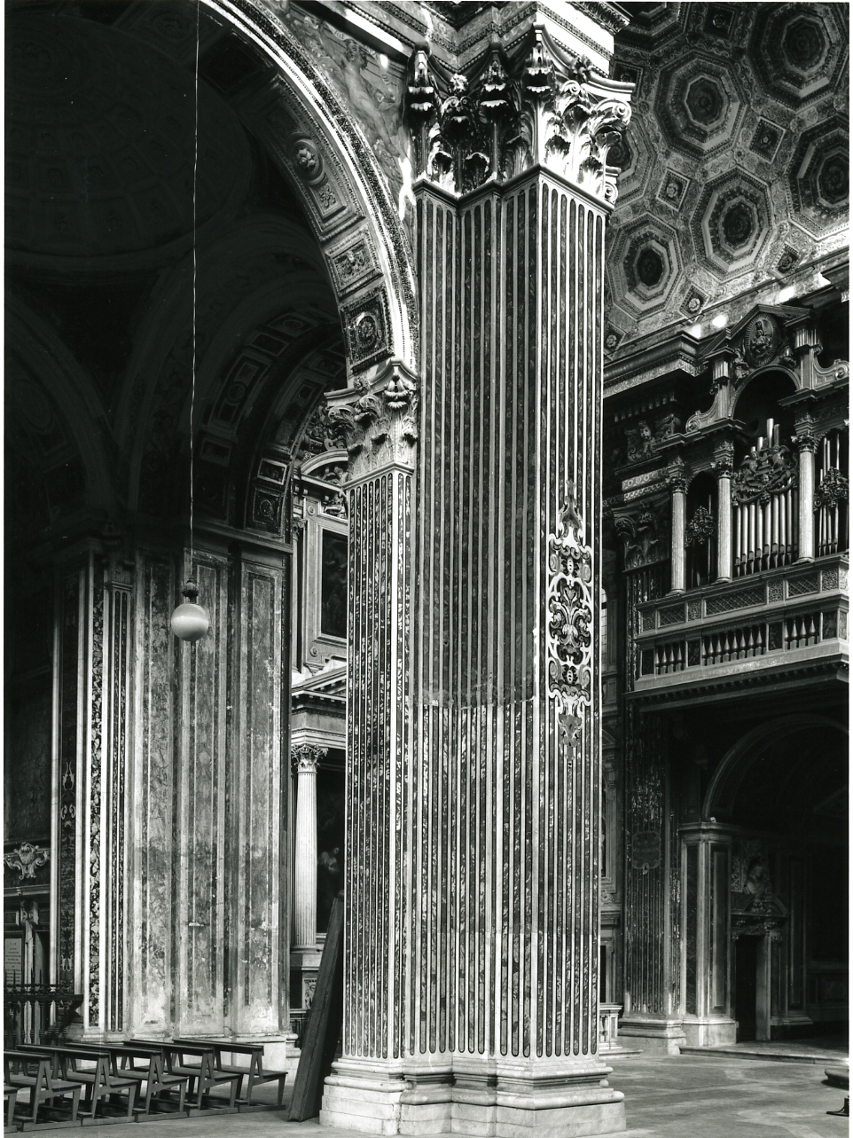 motivi decorativi vegetali (decorazione plastico-architettonica, serie) di Di Bartolomeo Dionisio, Lazzari Jacopo (prima metà sec. XVII)