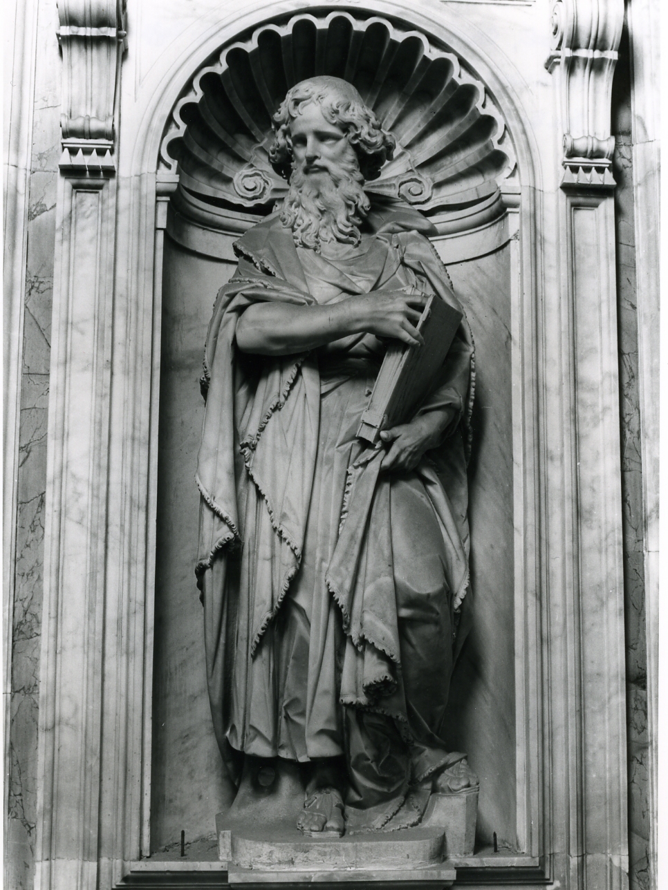San Bartolomeo (statua, elemento d'insieme) di Bernini Pietro (sec. XVII)