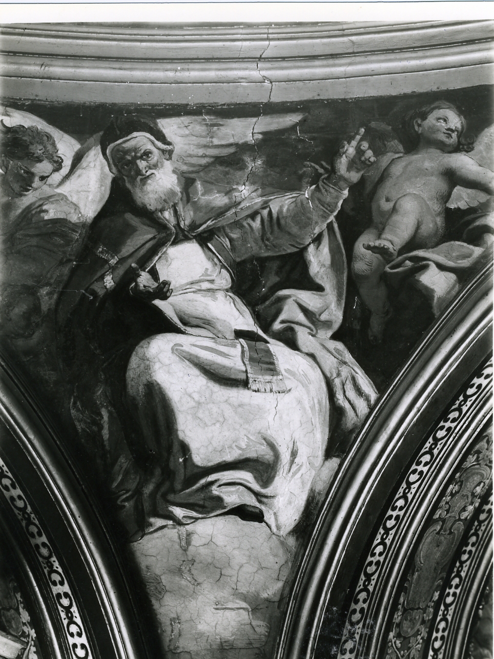 San Carlo Borromeo (dipinto) di Solimena Francesco detto Abate Ciccio (sec. XVIII)