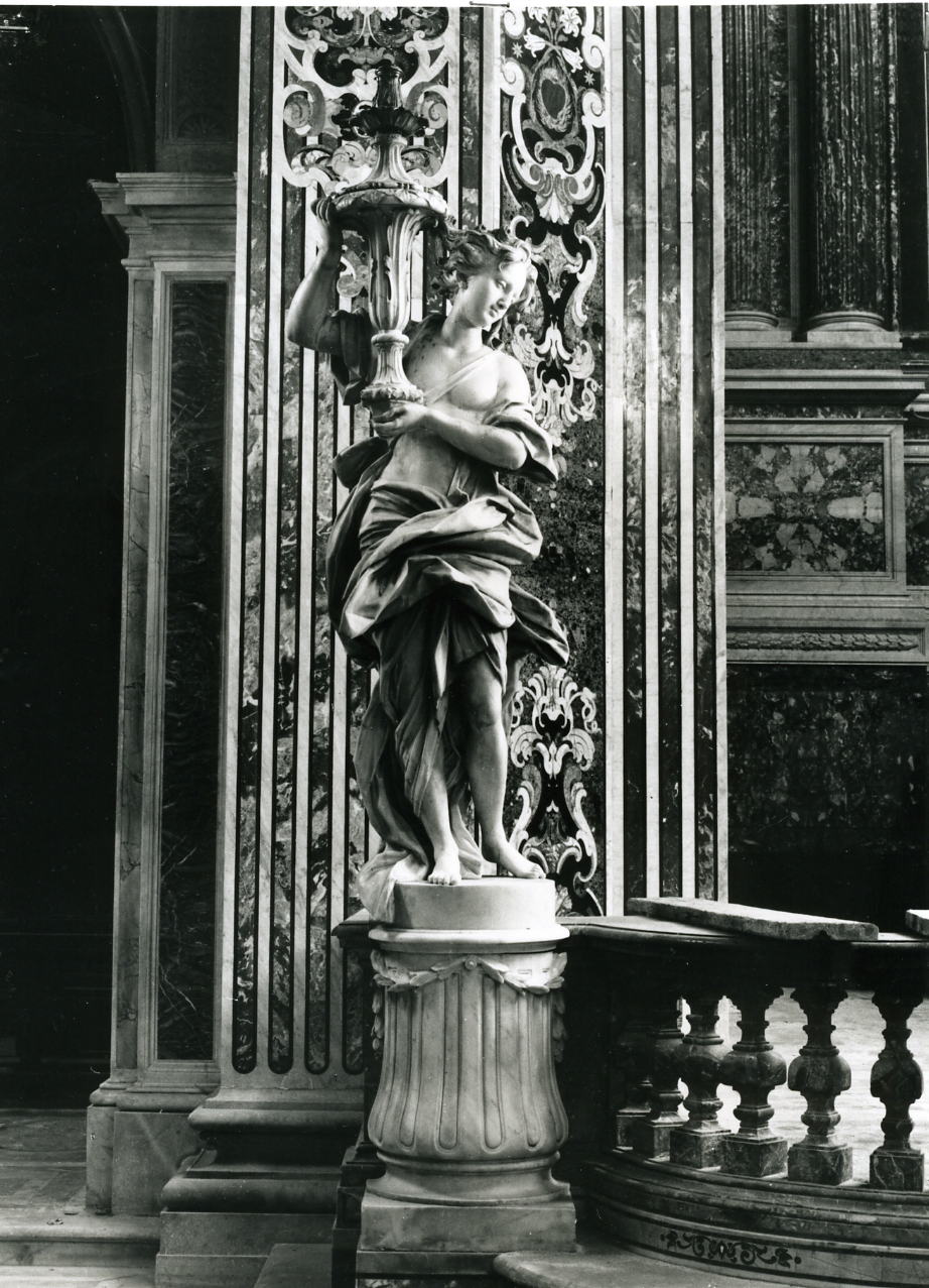 piedistallo di statua, serie di Vaccaro Domenico Antonio (bottega) (sec. XVIII)