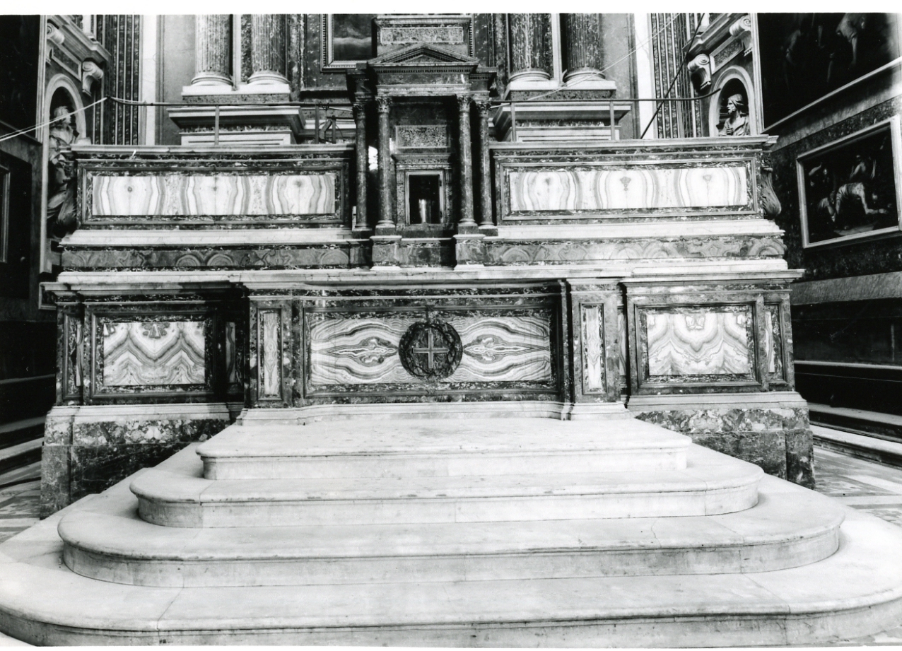 altare maggiore - bottega napoletana (sec. XIX)