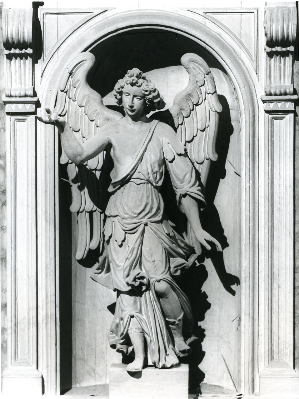 angelo (statua) - bottega napoletana (seconda metà sec. XVII)