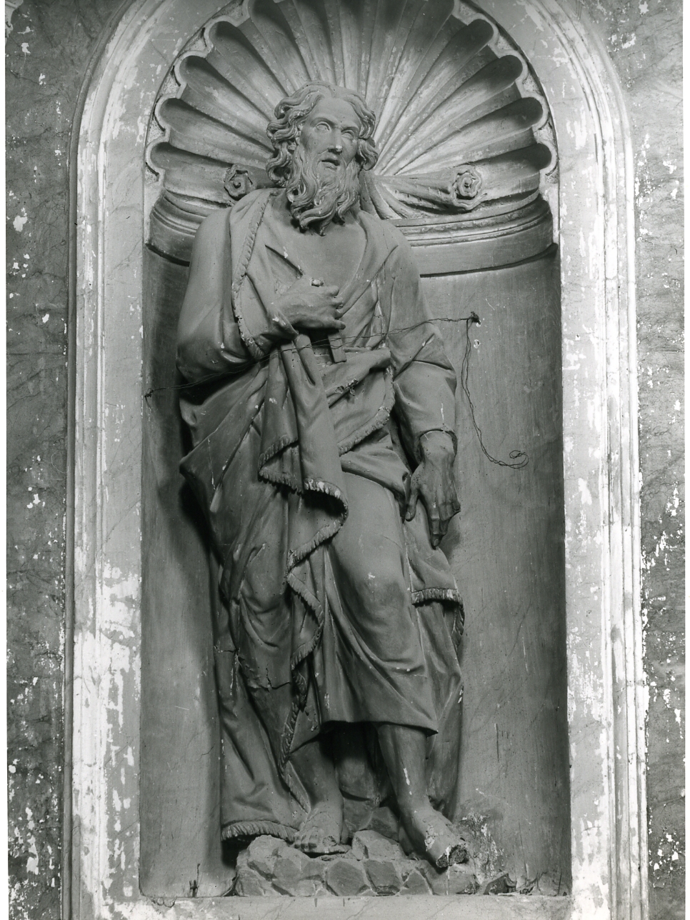 Santo (statua) di Verzella Francesco (sec. XVIII)