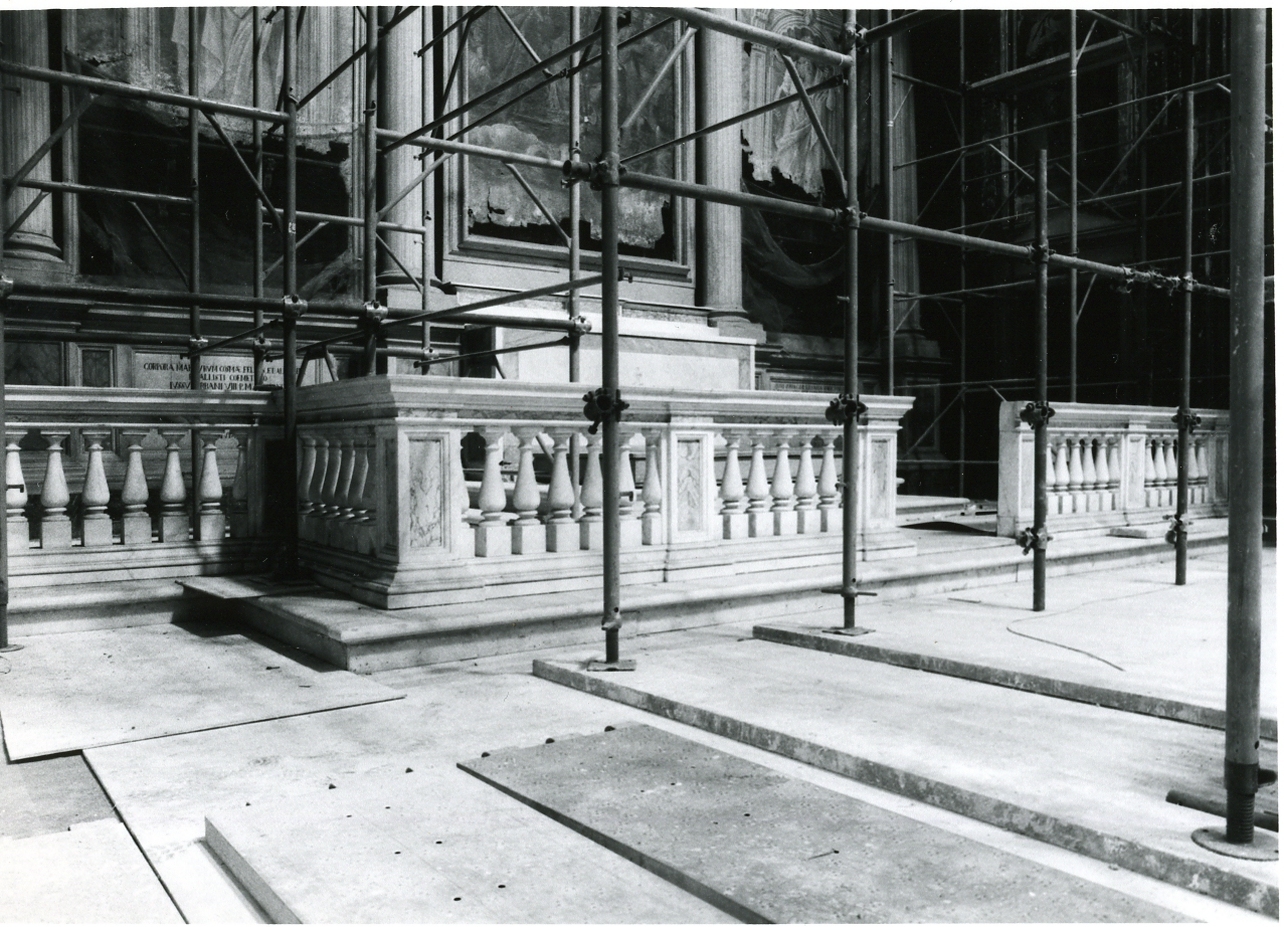 balaustrata - bottega napoletana (seconda metà sec. XVII)