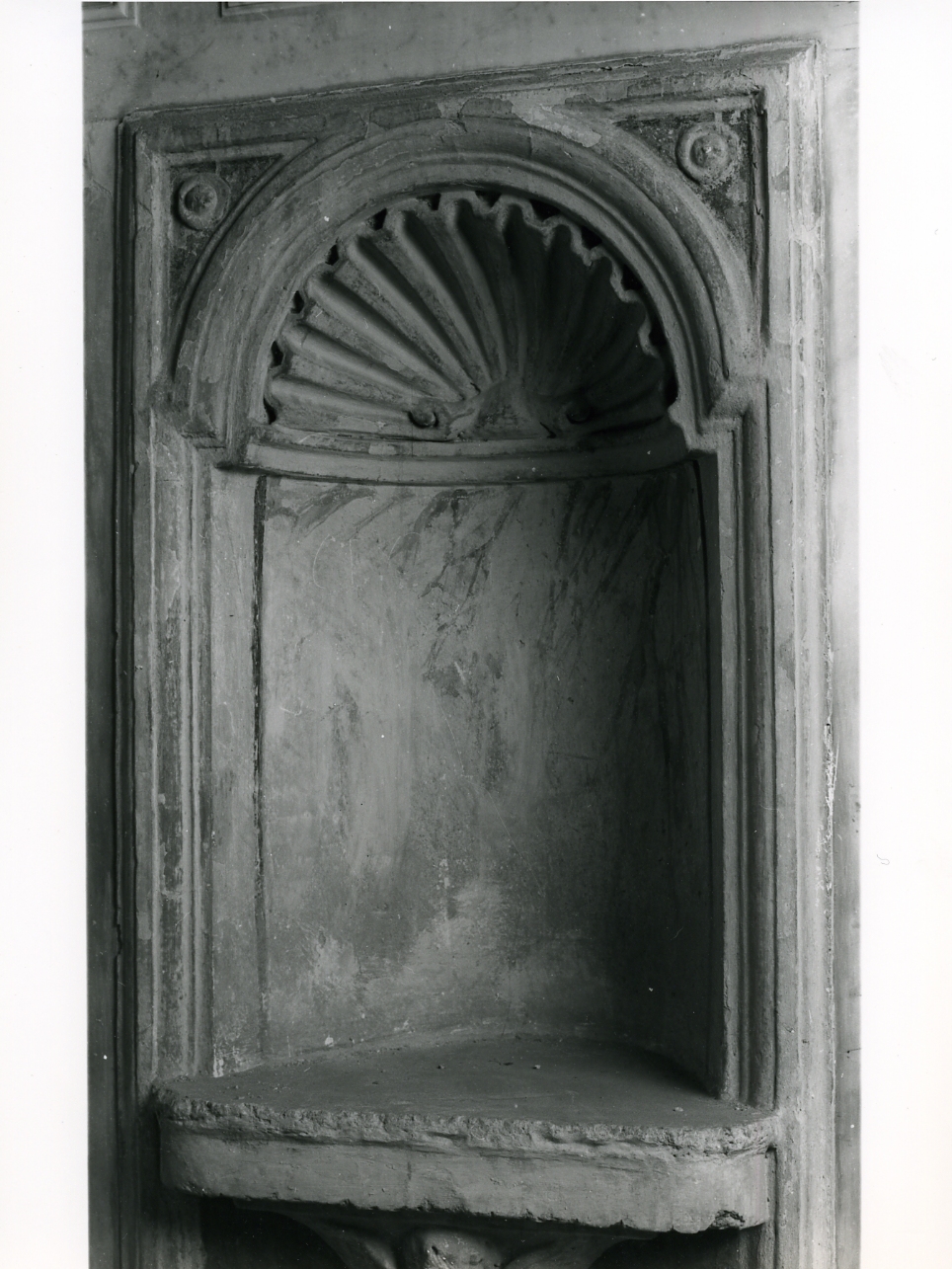 nicchia, serie di Lazzari Jacopo (primo quarto sec. XVII)