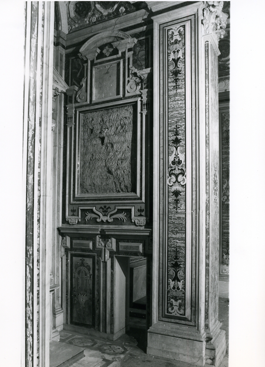 motivi decorativi vegetali (decorazione plastico-architettonica) di Lazzari Jacopo (prima metà sec. XVII)