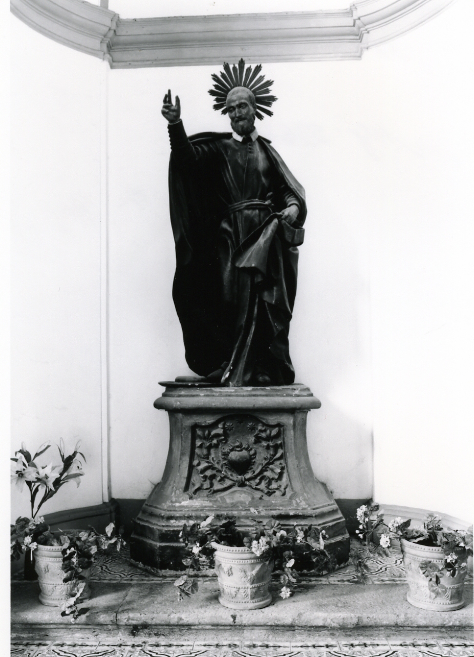 San Filippo Neri (scultura) - bottega napoletana (inizio sec. XVIII)