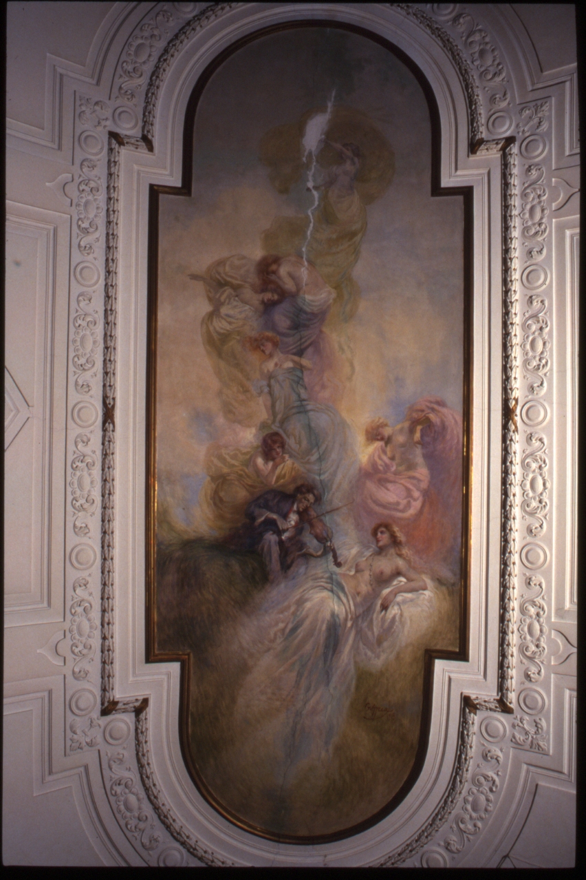 dipinto - ambito napoletano (inizio sec. XX)