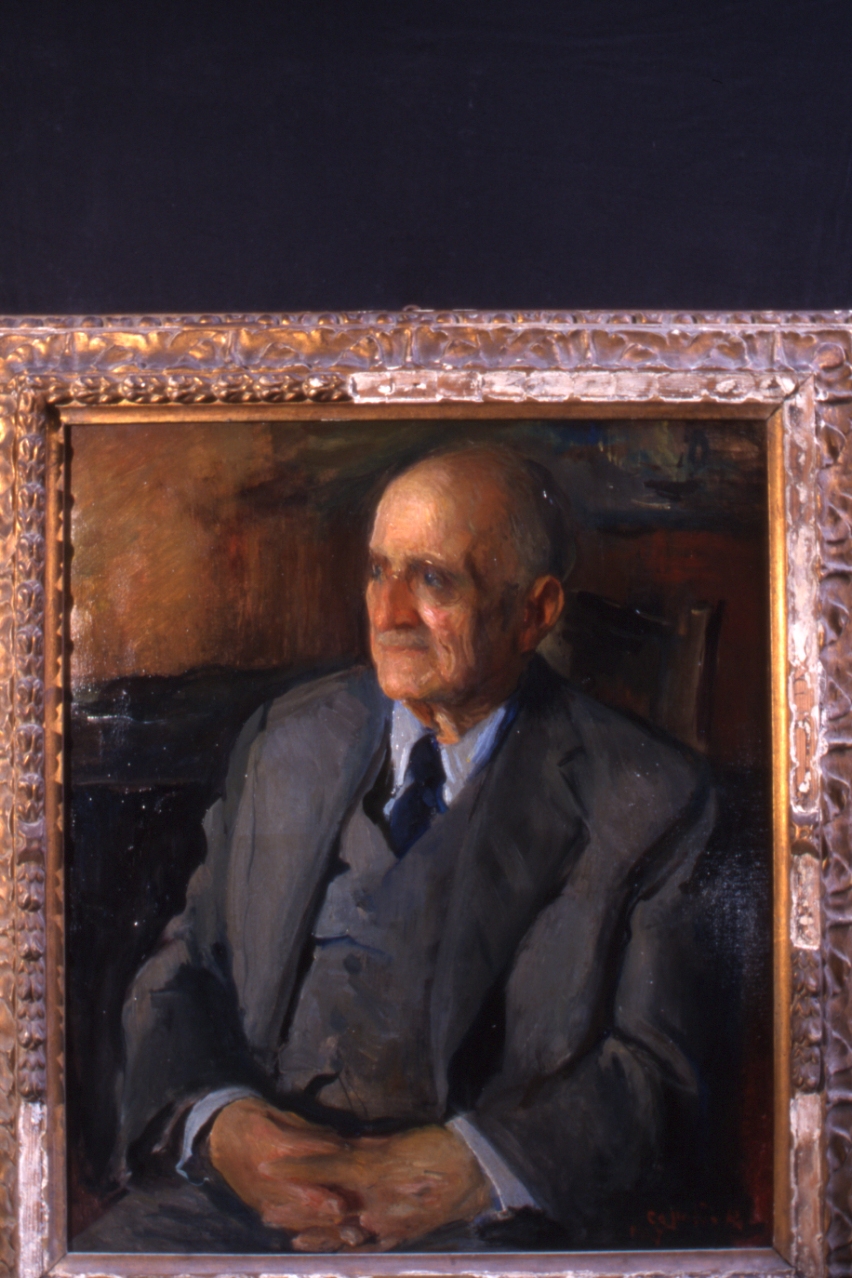 ritratto di Camillo de Nardis (dipinto) di Capaldo R (prima metà sec. XX)