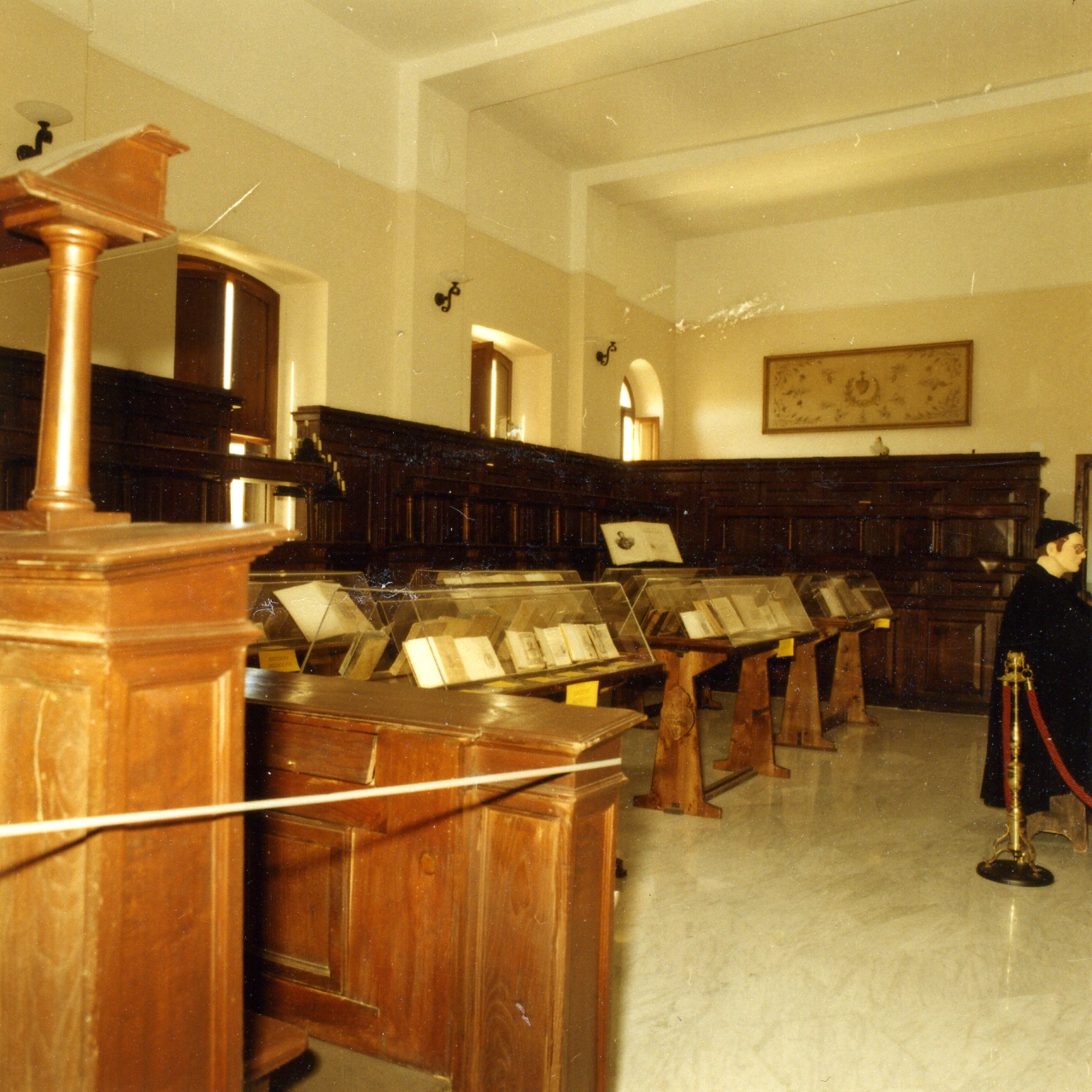 stalli del coro, serie - bottega napoletana (sec. XX)