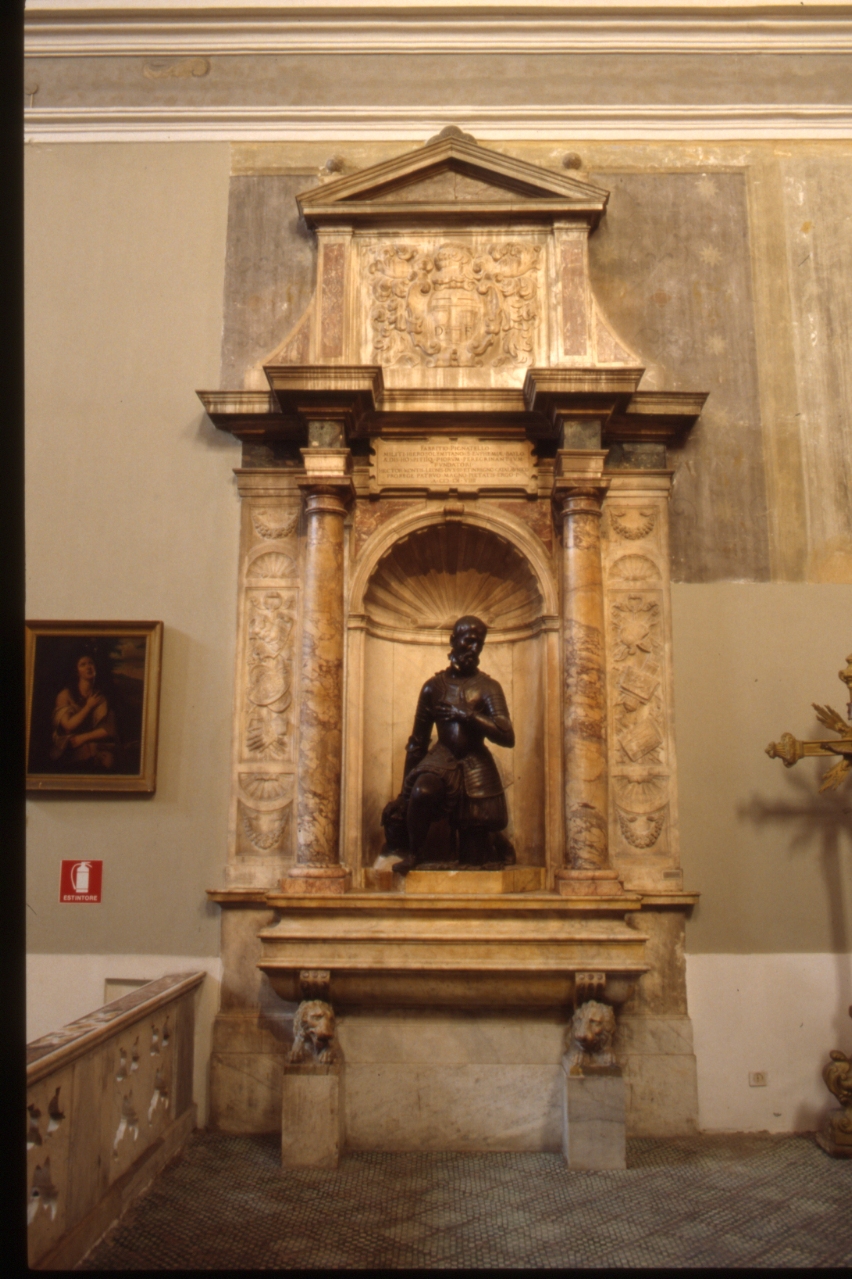 monumento funebre, insieme di Naccherino Michelangelo, Di Guido Fabrizio (fine sec. XVI)