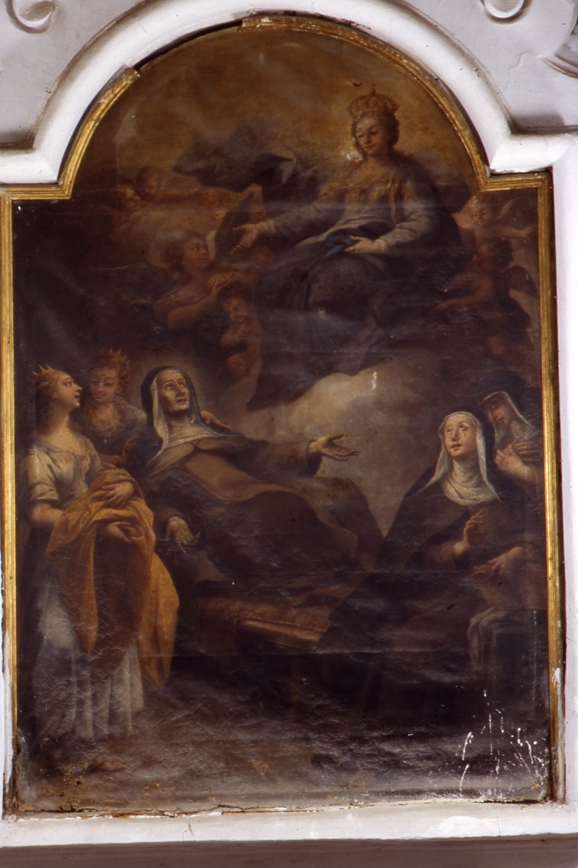 morte di una consorella (dipinto) - ambito napoletano (metà sec. XVIII)