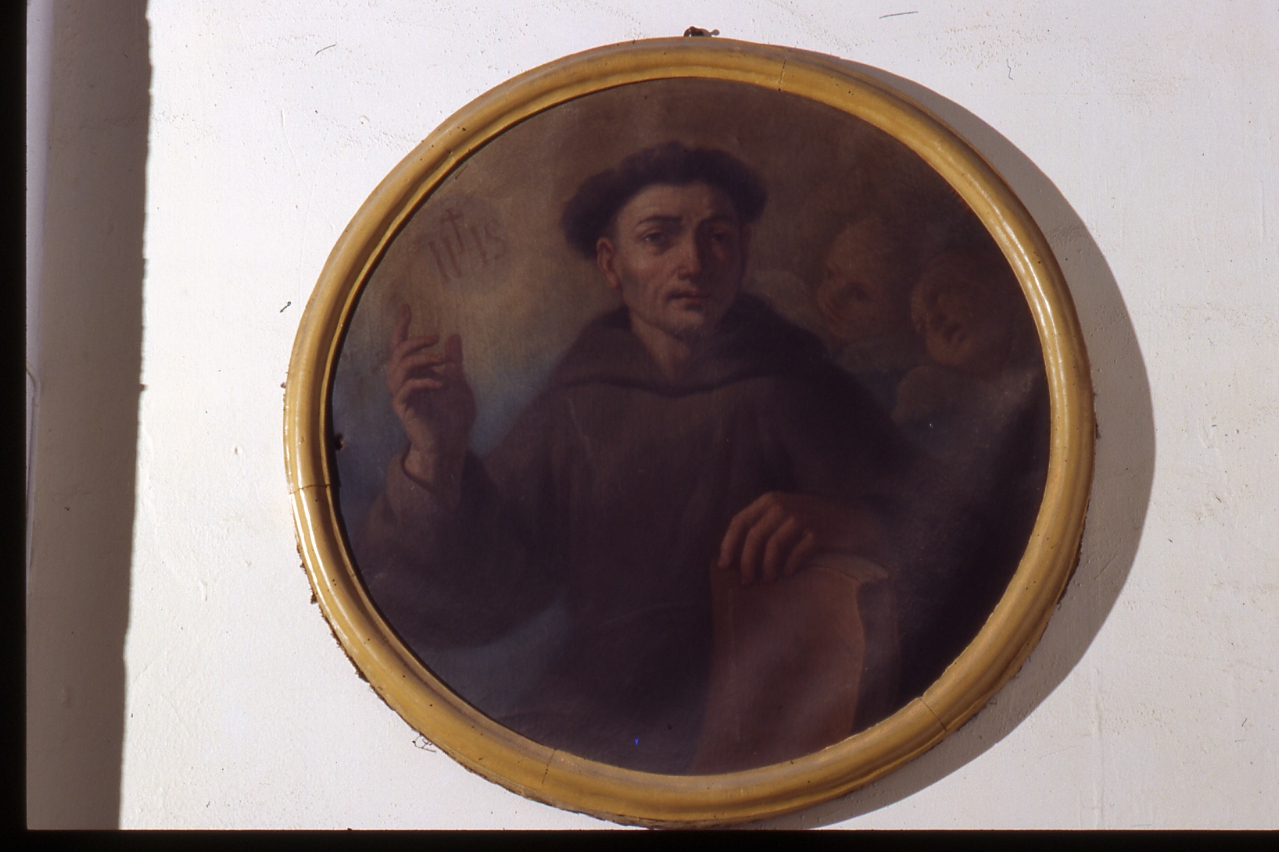 San Francesco d'Assisi (dipinto) di Solimena Francesco detto Abate Ciccio (cerchia) (prima metà sec. XVIII)