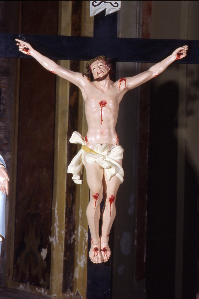 crocifisso - ambito napoletano (metà sec. XIX)